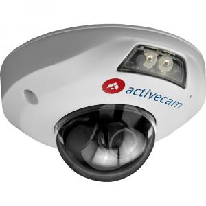 Мини-купольная IP-камера ActiveCam AC-D4121IR1 (3.6 мм) в вандалостойком корпусе