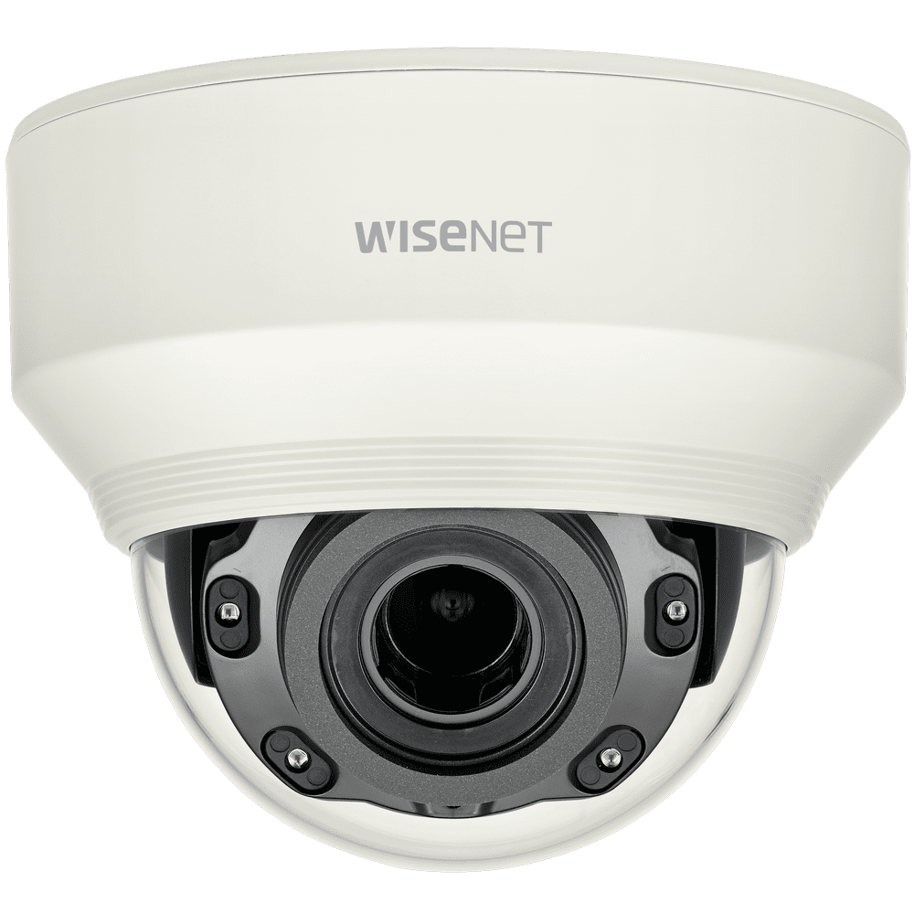 Купольная вандалостойкая IP-камера Wisenet XNV-L6080 с Motor-zoom