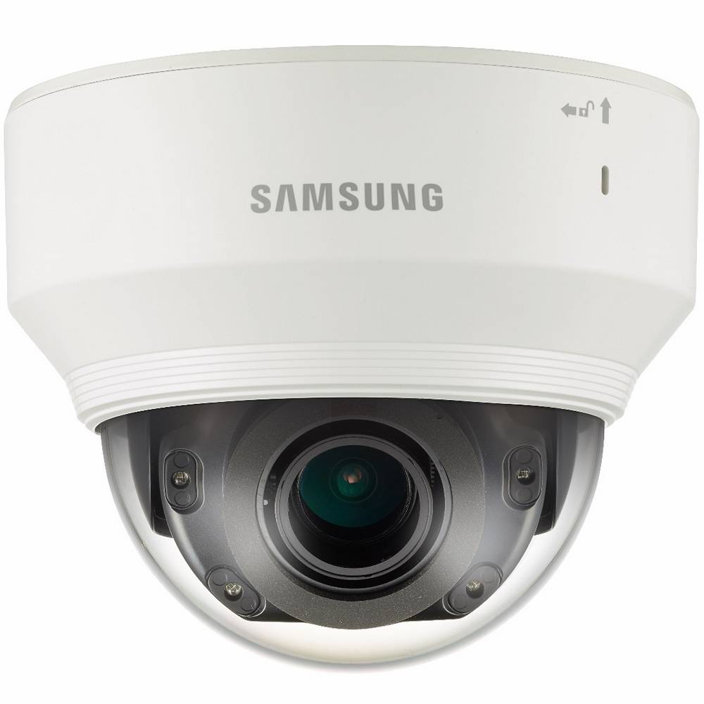 Вандалостойкая 5Мп камера Wisenet Samsung SNV-8080P с 2.8 zoom и WDR 120 дБ