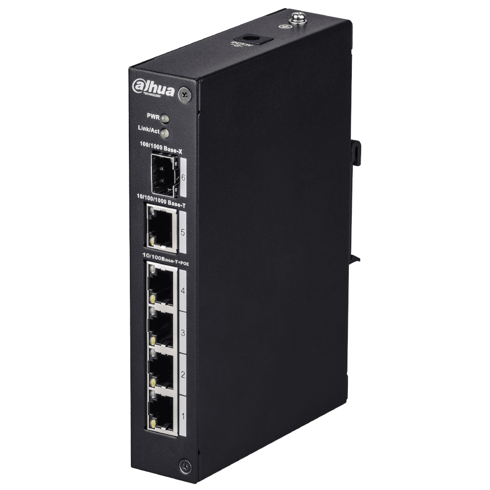 Неуправляемый PoE коммутатор OSNOVO SW-20500/B (ver.2) 4-портовый Fast Ethernet