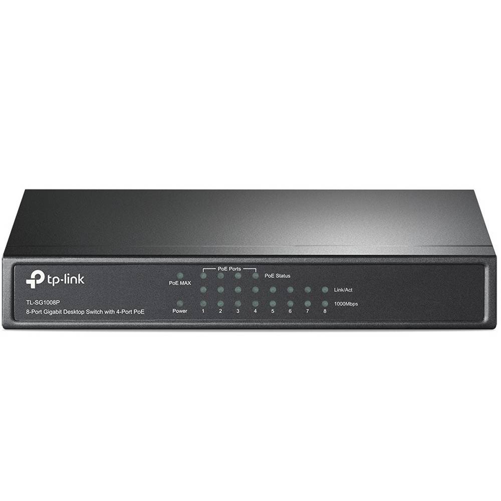 PoE-коммутатор Hikvision DS-3E0105P-E с 4 PoE-портами