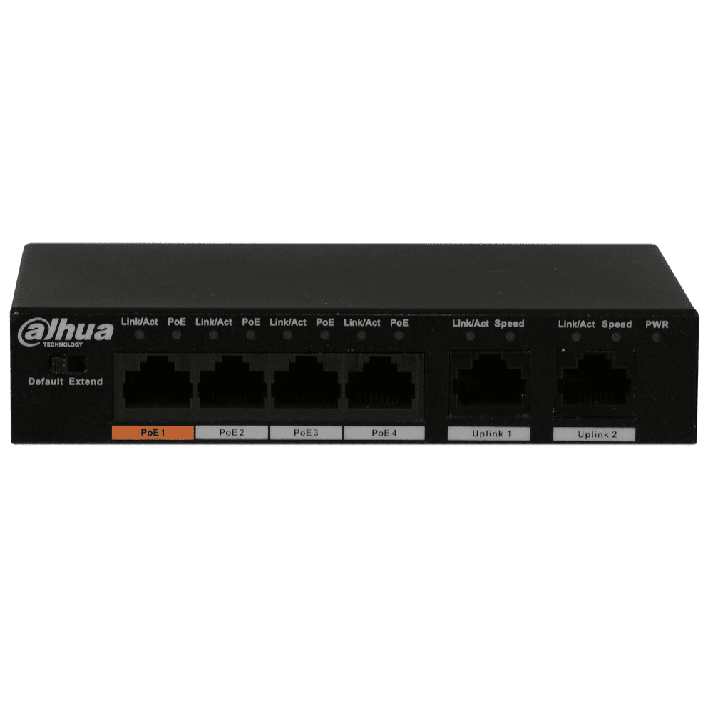 PoE-коммутатор TRASSIR TR-NS1006-60-4POE v2