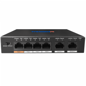 PoE-коммутатор TRASSIR TR-NS1006-60-4POE v2