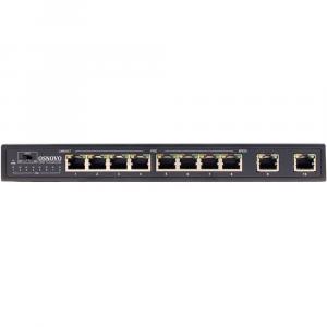 8-портовый неуправляемый PoE коммутатор OSNOVO SW-20820/B (96W) Fast Ethernet