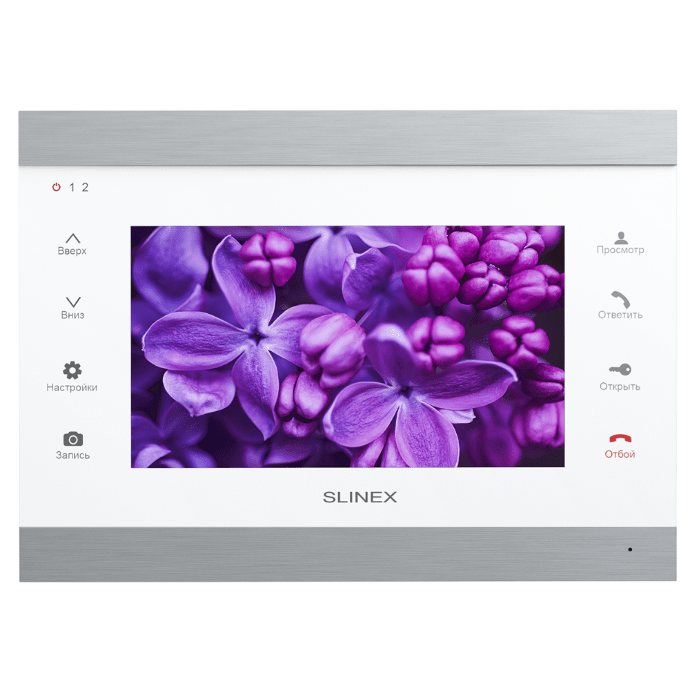Абонентский монитор Slinex SL‑07IP silver+black  