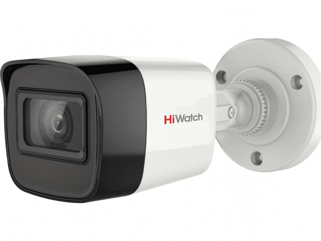 Уличная 3Мп TVI видеокамера Hikvision DS-2CE16F7T-IT с EXIR подсветкой