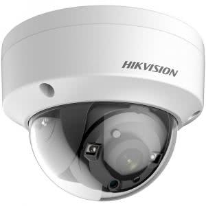 Вандалостойкая купольная HD-TVI камера 3Мп Hikvision DS-2CE56F7T-VPIT с EXIR