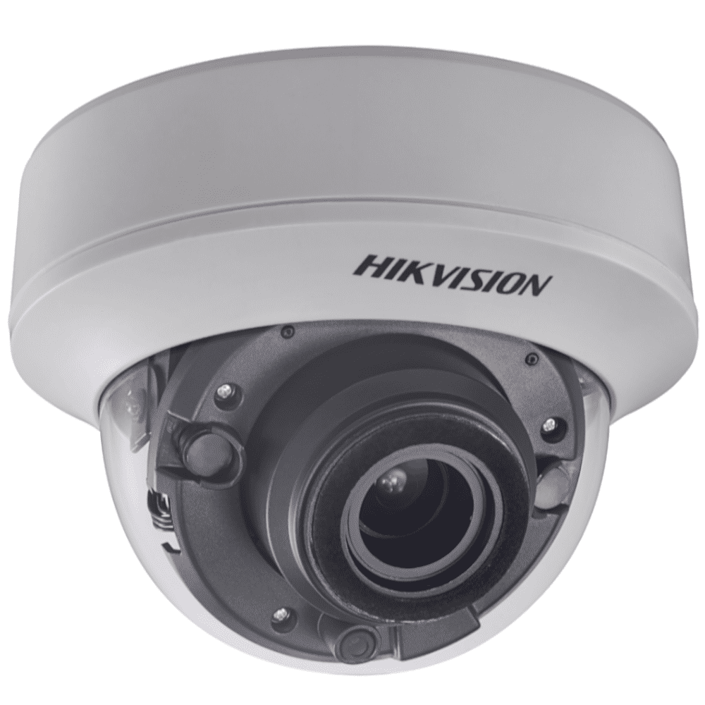 5Мп уличная цилиндрическая HD-TVI камера Hikvision DS-2CE16H5T-AIT3Z с EXIR-подсветкой до 40м