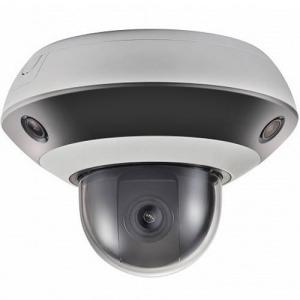 Панорамная IP-камера Hikvision DS-2PT3326IZ-DE3 с 3 сенсорами, PTZ-модулем ×4, ИК-подсветкой