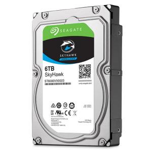 6 Тбайт жесткий диск Seagate ST6000VX0023 серии SkyHawk для систем видеонаблюдения