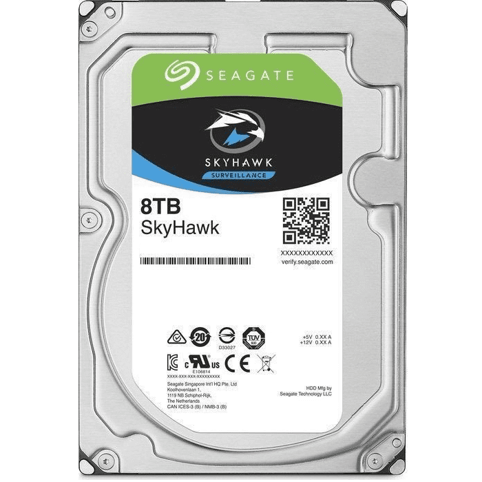 6 Тбайт жесткий диск Seagate ST6000NM0115 серии Enterprise Capacity для систем видеонаблюдения