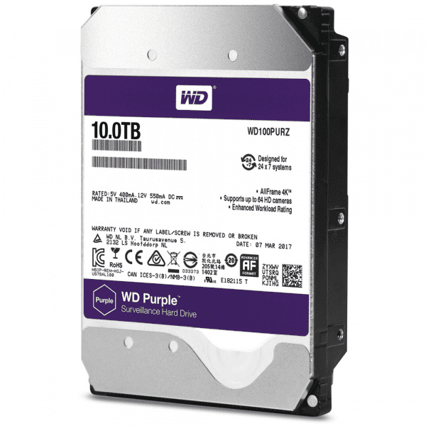 3.5&quot; HDD 10 Тбайт Western Digital WD102PURZ