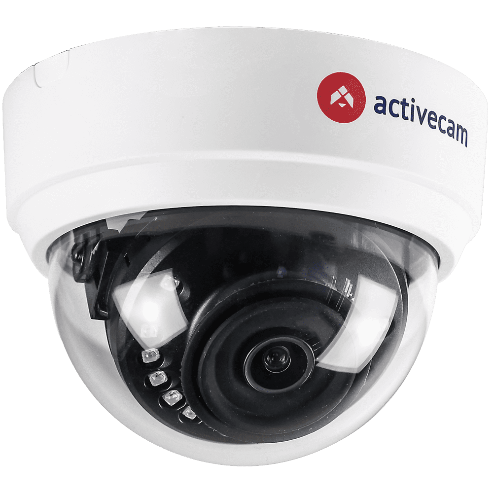 HD-TVI, HD-CVI, AHD, CVBS мини-камера ActiveCam AC-H1S5 с ИК-подсветкой 20 м